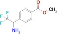 Methyl 4-(1-amino-2,2,2-trifluoroethyl)benzoate