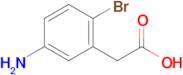 2-(5-Amino-2-bromophenyl)acetic acid