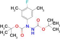 Di-tert-butyl 1-(4-fluoro-3,5-dimethylphenyl)hydrazine-1,2-dicarboxylate