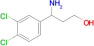 3-Amino-3-(3,4-dichlorophenyl)propan-1-ol