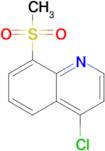 4-Chloro-8-(methylsulfonyl)quinoline