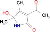 3-Acetyl-5-hydroxy-4,5-dimethyl-1H-pyrrol-2(5H)-one