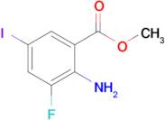 Methyl 2-amino-3-fluoro-5-iodobenzoate