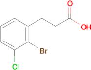 3-(2-Bromo-3-chlorophenyl)propanoic acid