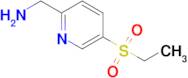 (5-(Ethylsulfonyl)pyridin-2-yl)methanamine