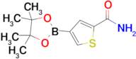 4-(4,4,5,5-Tetramethyl-1,3,2-dioxaborolan-2-yl)thiophene-2-carboxamide