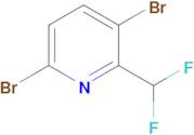 3,6-Dibromo-2-(difluoromethyl)pyridine