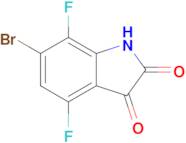 6-Bromo-4,7-difluoroindoline-2,3-dione