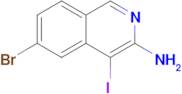 6-Bromo-4-iodoisoquinolin-3-amine