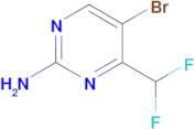 5-Bromo-4-(difluoromethyl)pyrimidin-2-amine