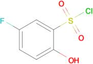 5-Fluoro-2-hydroxybenzene-1-sulfonyl chloride