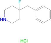 4-Benzyl-4-fluoropiperidine hydrochloride