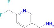 (6-(Difluoromethyl)pyridin-3-yl)methanamine