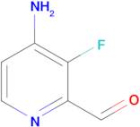 4-Amino-3-fluoropicolinaldehyde