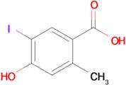 4-Hydroxy-5-iodo-2-methylbenzoic acid