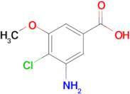 3-Amino-4-chloro-5-methoxybenzoic acid