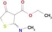 ethyl 2-(methylimino)-4-oxothiolane-3-carboxylate