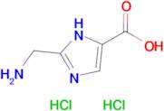2-(Aminomethyl)-1H-imidazole-5-carboxylic acid dihydrochloride