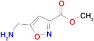 Methyl 5-(aminomethyl)isoxazole-3-carboxylate