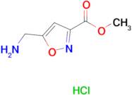 Methyl 5-(aminomethyl)isoxazole-3-carboxylate hydrochloride