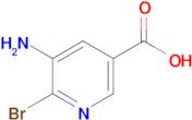 5-Amino-6-bromonicotinic acid