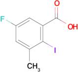 5-Fluoro-2-iodo-3-methylbenzoic acid