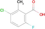 3-Chloro-6-fluoro-2-methylbenzoic acid