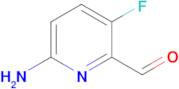 6-Amino-3-fluoropicolinaldehyde