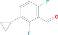 3-Cyclopropyl-2,6-difluorobenzaldehyde