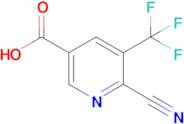 6-Cyano-5-(trifluoromethyl)nicotinic acid