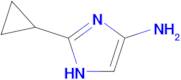2-cyclopropyl-1H-imidazol-4-amine