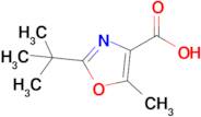 2-(tert-Butyl)-5-methyloxazole-4-carboxylic acid