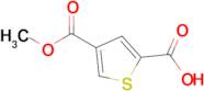 4-(Methoxycarbonyl)thiophene-2-carboxylic acid