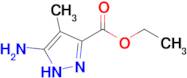 Ethyl 5-amino-4-methyl-1H-pyrazole-3-carboxylate