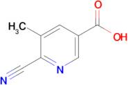6-Cyano-5-methylnicotinic acid