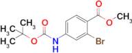 Methyl 2-bromo-4-((tert-butoxycarbonyl)amino)benzoate