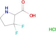 3,3-Difluoropyrrolidine-2-carboxylic acid hydrochloride