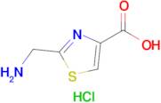 2-(Aminomethyl)thiazole-4-carboxylic acid hydrochloride