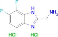 (6,7-Difluoro-1H-benzo[d]imidazol-2-yl)methanamine dihydrochloride