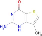 2-Amino-7-methylthieno[3,2-d]pyrimidin-4(1H)-one