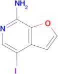 4-Iodofuro[2,3-c]pyridin-7-amine