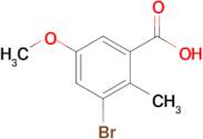 3-Bromo-5-methoxy-2-methylbenzoic acid