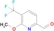 6-Methoxy-5-(trifluoromethyl)picolinaldehyde