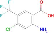 2-Amino-4-chloro-5-(trifluoromethyl)benzoic acid