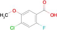 4-Chloro-2-fluoro-5-methoxybenzoic acid