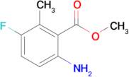 Methyl 6-amino-3-fluoro-2-methylbenzoate