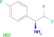 (S)-2,2-Difluoro-1-(4-fluorophenyl)ethanamine hydrochloride