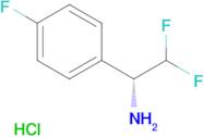 (R)-2,2-Difluoro-1-(4-fluorophenyl)ethanamine hydrochloride