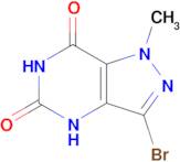 3-Bromo-1-methyl-1H-pyrazolo[4,3-d]pyrimidine-5,7(4H,6H)-dione