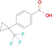 4-(1-(Trifluoromethyl)cyclopropyl)benzoic acid